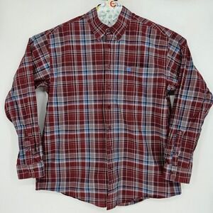 Cinch Shirt Mens Large Western Plaid Button Down Cowboy Rodeo Long Sleeve